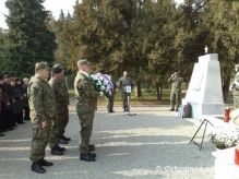 Velite Pozemnch sl sa zastnl pietnej spomienky  u 21. zmieanho mechanizovanho prporu v Trebiove