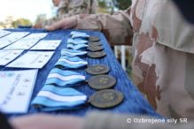 Medaily pre prslunkov SLOVCON v misii UNFICYP