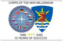 Pozvnka na oslavy 10. vroia Multinational Corps Northeast