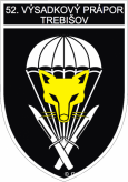 Priznanie znaku 52.výsadkovému práporu Trebišov
